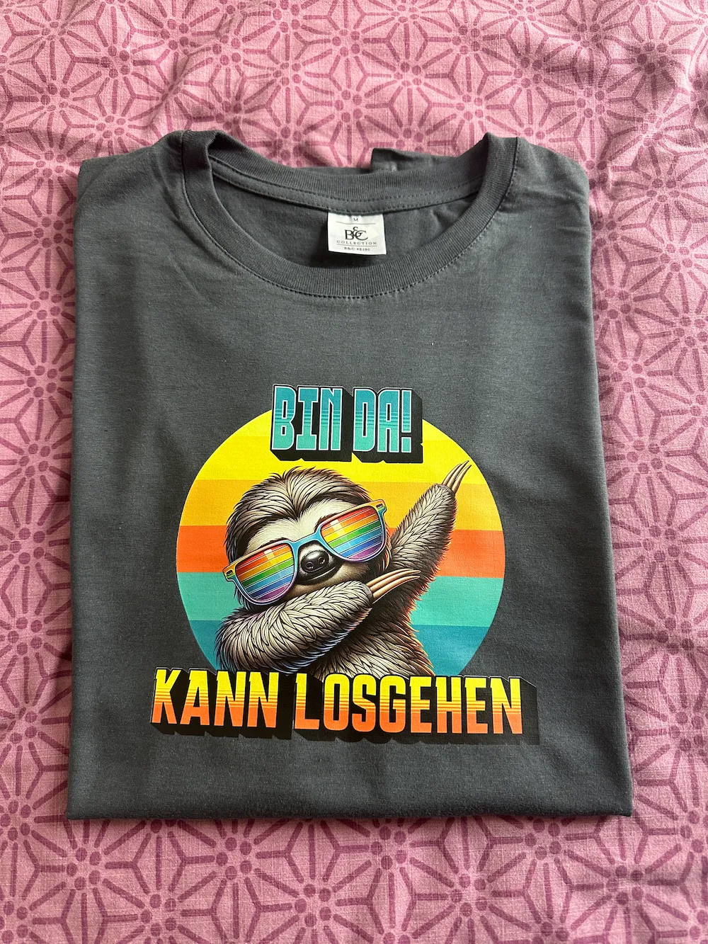 Shirt Kann losgehen – Textildruck